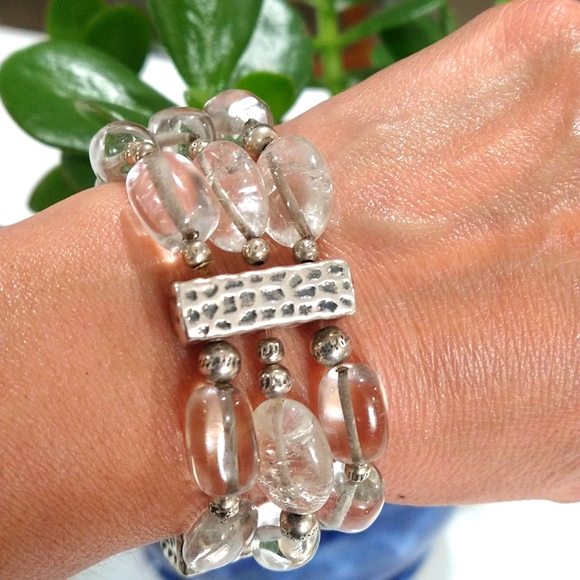 Silpada Jewelry - Silpada Stretch Sterling  Bracelet